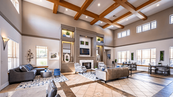 Resident clubhouse with business center, conference room, and gathering space